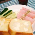 あゆまんま♪'s cooksnap of when they made ハムにマヨネーズをプラス➕(^q^)☺⛄.