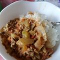 にゃる餅★'s cooksnap of when they made ひき肉とトマトのココナッツカレー.