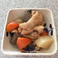 ★モニラ★'s cooksnap of when they made 大根と鶏手羽元とこんにゃく煮.