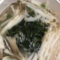 ユカtoマオマオ's cooksnap of when they made もち麦と舞茸の満腹ダイエットスープ☆.