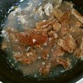 プラムアップル's cooksnap of when they made 牛スジの下ゆで.