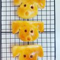 ぴよことまっち's cooksnap of when they made さつまいも＆クリームチーズのイヌパン.