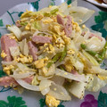 uuuuu7's cooksnap of when they made マヨネーズ大好き スパムと卵の野菜炒め.