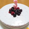 雷光駿's cooksnap of when they made ローカーボ＊ベリーとレモンのムースケーキ.