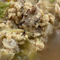 よーよー1970's cooksnap of when they made 豚肉とレタスのスープ.