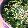 mikkusan's cooksnap of when they made つるむらさきの簡単ごま和え☆.