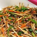 てぃみ食堂's cooksnap of when they made ピーマン入りきんぴらごぼう.