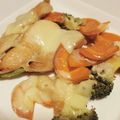 arinoawawa's cooksnap of when they made ササミといろいろ野菜のチーズオーブン焼き.