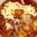ママメイン！時々子供's cooksnap of when they made レンチン、ポテトミートソースグラタン.