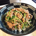 美味しい物ハンター's cooksnap of when they made 豚肉と水菜の中華炒め.
