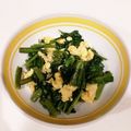 ゴロみかん's cooksnap of when they made 空芯菜と玉子の炒め物.
