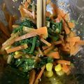 eimmy31285's cooksnap of when they made ほうれん草と人参のナムル.