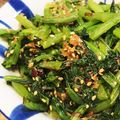 ぽすこ＊'s cooksnap of when they made 小松菜のわさびお浸し.