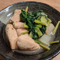 クック37U2M9☆'s cooksnap of when they made 定番♪小松菜とがんもの煮物^ ^.