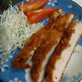 クックGT06PS☆'s cooksnap of when they made ～柔らか～鶏胸肉の大判チキンカツ.