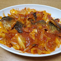 ☆はーしゅーママ☆'s cooksnap of when they made フライパンで簡単！塩さばのトマトパッツァ.