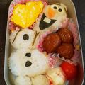 クック08GF6W☆'s cooksnap of when they made キャラ弁♬アナ雪☆オラフ☆.