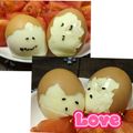 ゆけり３兄弟's cooksnap of when they made ゆでたまご夫妻.