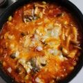 tanzanite's cooksnap of when they made サバ缶と大豆のトマト煮.