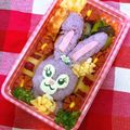 Amama◡̈❁'s cooksnap of when they made キャラ弁♪ステラルーちゃんのお弁当.