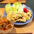 yukamaru28's cooksnap of when they made 揚げない♪簡単♪鶏胸肉の南蛮タルタル添え.