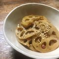 ﾎﾟｯﾁU・x・U's cooksnap of when they made れんこんのきんぴら.