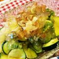 banbonmama's cooksnap of when they made 簡単★ズッキーニのおろしキュウリ和え✿.