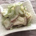 フジぽん's cooksnap of when they made セロリとりんごでしゃきしゃきサラダ.