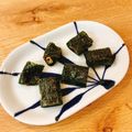 mikko6's cooksnap of when they made おつまみに☆奈良漬チーズ海苔巻き.