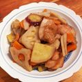 しゅがのすけ's cooksnap of when they made れんこんさつまいも鶏肉の甘辛炒め.