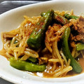 6yukie's cooksnap of when they made もやしと豚肉の和風カレー炒め煮.
