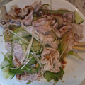 イプサム's cooksnap of when they made 豚肉ときゅうりの梅肉和え.