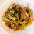一番星寿美次郎's cooksnap of when they made セロリとベーコン マヨペッパー炒め.