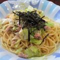 mash_wani's cooksnap of when they made 簡単ツナ＆キャベツ　パスタ.
