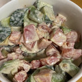 ちゃぴゆき's cooksnap of when they made トマトときゅうりのわさびマヨ和え.