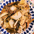 くぅん's cooksnap of when they made 簡単！サバ缶みそ味と白菜と生姜の煮物.