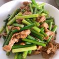 チョコ＆マロン's cooksnap of when they made 豚バラとニンニクの芽オイスターソース炒め.