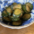 mekuku's cooksnap of when they made きゅうりの山椒漬け.