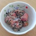さとりざ's cooksnap of when they made ひじきとトマトの梅ツナマヨサラダ！.