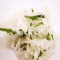 YOU1416's cooksnap of when they made 大根と大葉のあっさりサラダ.