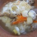 ありんぴー☆'s cooksnap of when they made 牛すじの韓国風スープ(コムタン風？).