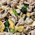 はんしょう07's cooksnap of when they made 小松菜と豚肉の炒め物.