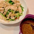 クック14RV55☆'s cooksnap of when they made レンジで簡単中華！棒棒鶏（バンバンジー）.