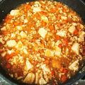 ♡ルヴァ♡'s cooksnap of when they made 給食風♪ 麻婆豆腐.