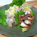 にゃんがす's cooksnap of when they made あじの三枚おろしからのたたき.