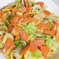 ツインズ♀ママ's cooksnap of when they made 副菜に♪ 温野菜と竹輪の和風マヨサラダ☆.
