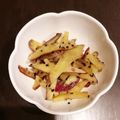 ゴロみかん's cooksnap of when they made さつまいものバターキンピラ.