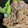 H♡S's cooksnap of when they made 男子にウケる！自家製味噌だれの焼肉丼.