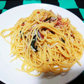 もものkitchen's cooksnap of when they made 和えるだけ♪梅としらすと大葉の和風パスタ.