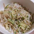 うぅこちゃん's cooksnap of when they made もやしときゅうりのナムル.